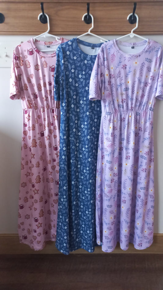 Holly Girls Basic Dress | Lined Front | Sewn in Cambodia  |NITA patterns