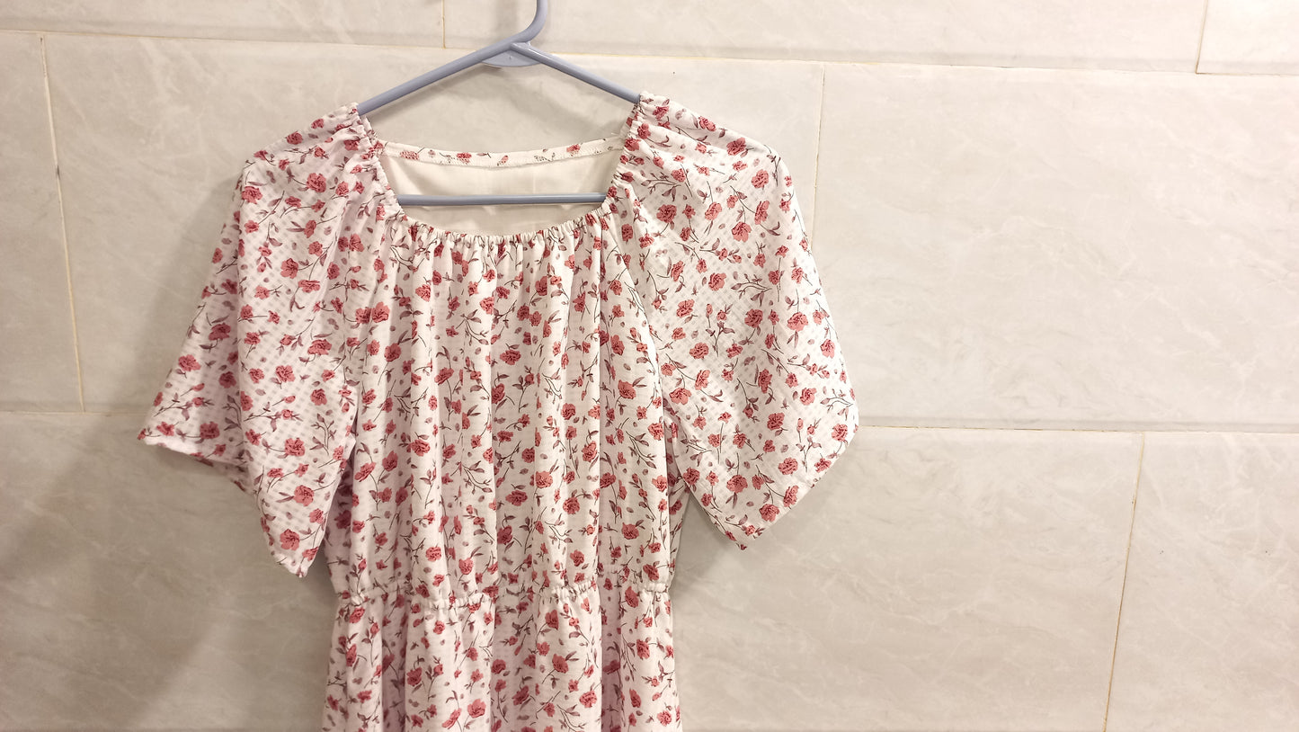 PDF BREE Dress Pattern | Easy raglan sleeve | Modest neckline | For light-weight wovens