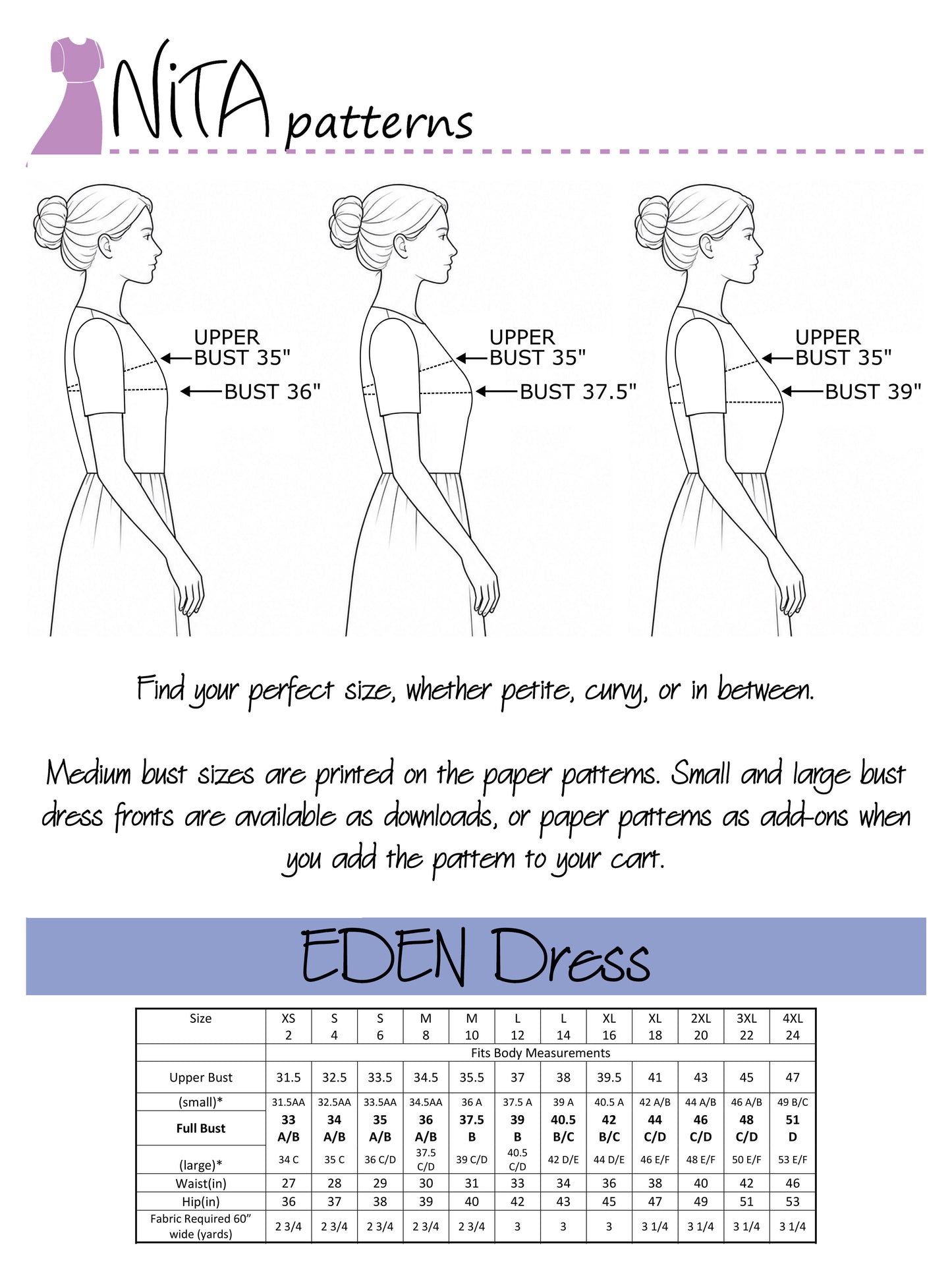 PDF EDEN Modest Cape Dress Sewing Pattern: for wovens - NITA patterns