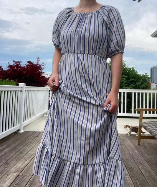 PDF BREE Dress Pattern | Easy raglan sleeve | Modest neckline | For light-weight wovens