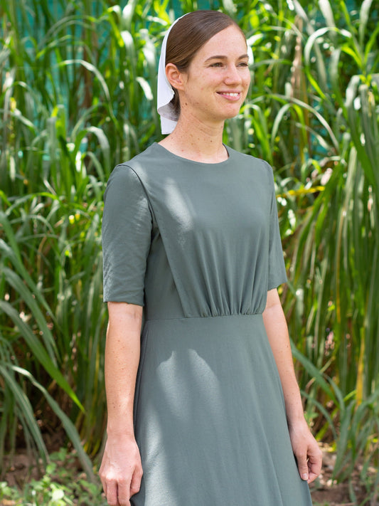 Leia Cape Dress Sewing Pattern| Modest Dress Pattern for Knit Fabric| Size XS-3X| Leia Dress NITA patterns