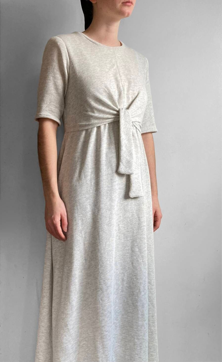 Maternity Holly Shift Dress Sewing Pattern| Womens Modest Dress Pattern | Knit Dress| NITA patterns