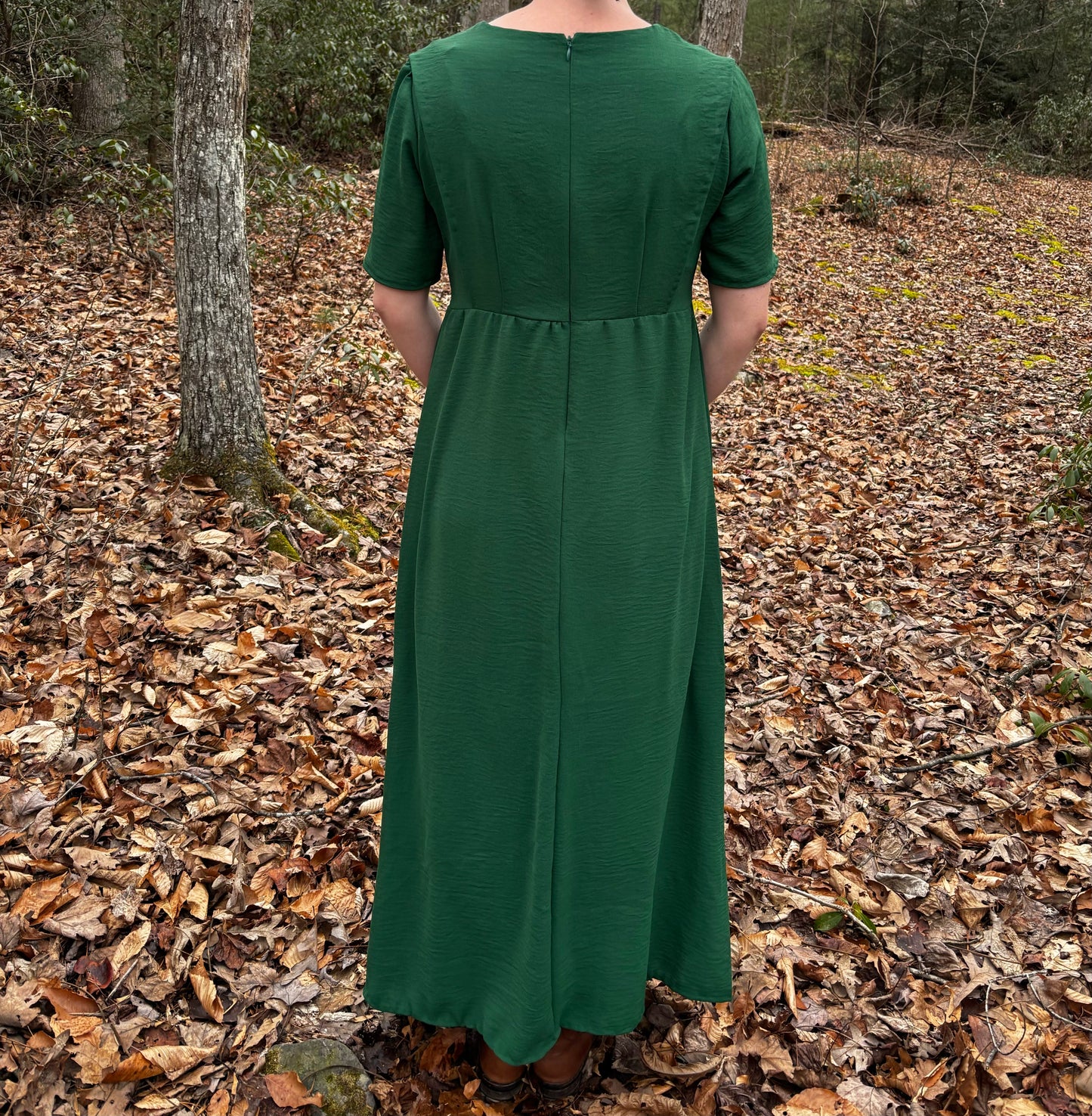 Leia Maternity Cape Dress Pattern | For woven or knit fabrics